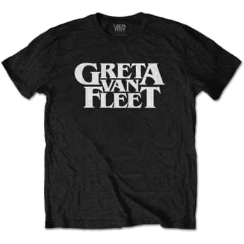 Image of Greta Van Fleet - Logo Mens Medium T-Shirt - Black