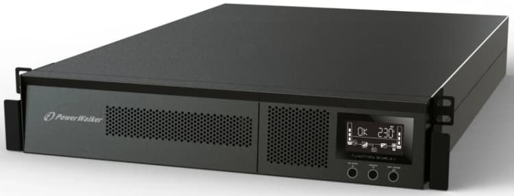 Image of PowerWalker VFI 3000 RMG PF1 uninterruptible power supply (UPS) Double