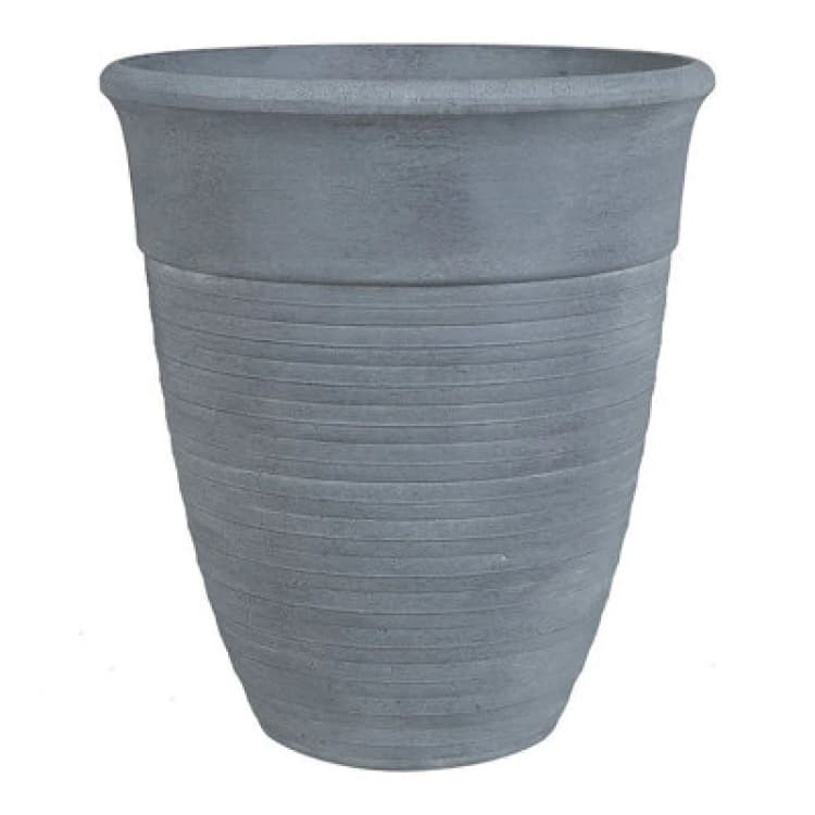 Image of Beliani Plant Pot Katalima 43cm Grey
