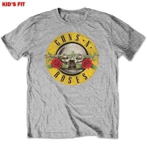 Image of Guns N' Roses - Classic Logo Kids 11 - 12 Years T-Shirt - Grey