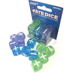 Image of Fate Dice: Accelerated Core (12 Dice)