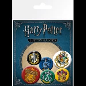 Image of Harry Potter Crests Badge Pack