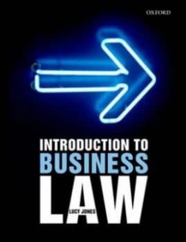 Image of Introduction to Business Law by Lucy Jones Paperback