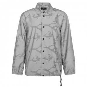 Image of TRUE RELIGION Camo Reflective Jacket - Silver 1406