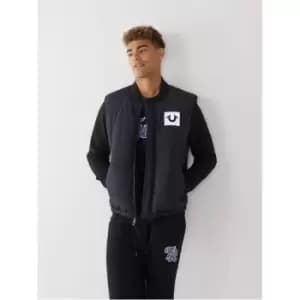 Image of True Religion Reflect Gilet - Black