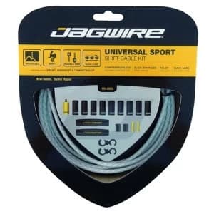 Image of Jagwire Universal Sport Shift Cable Kit Braided White