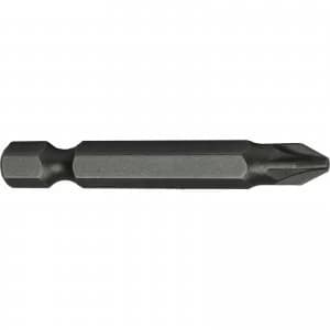 Image of Faithfull Pozi S2 Grade Steel Screwdriver Bits PZ1 50mm Pack of 3
