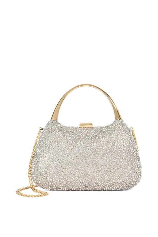 Image of Dune London Womens 'Beamings' Clutch in Gold Gold Female One Size