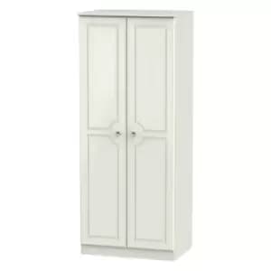 Image of Lisbon Ready Assembled Two Door Wardrobe Ash