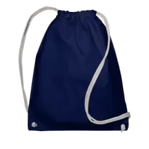 Image of Jassz Bags Drawstring Backpack (One Size) (Dark Blue)