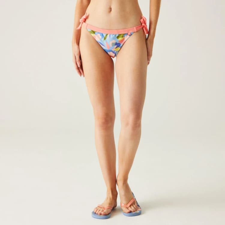 Image of Regatta Flavia Bikini String Bottoms - Abstract Floral Print Abstract Floral Print 10