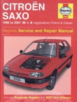 Image of Citron Saxo Service and Repair Manual by Spencer Drayton and Louise Brown and R. M Jex Hardback
