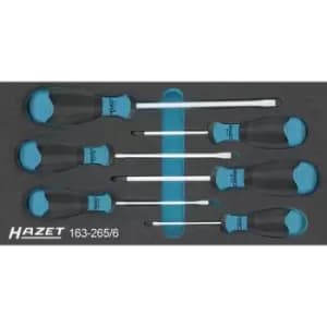 Image of Hazet Workshop Screwdriver set 6 Piece Slot, Phillips