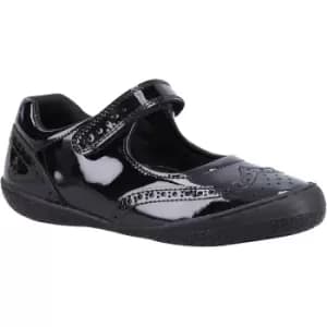 Image of Hush Puppies Girls Rina Patent Junior Leather School Shoes UK Size 1 (EU 33)