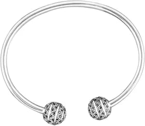 Image of Ladies Thomas Sabo Sterling Silver Bangle AR078-643-11-L