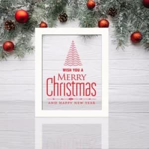Image of SEFNOEL-003 Multicolor Decorative Framed Plexiglass Painting