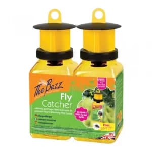 Image of The Buzz Fly Catcher with Insect Attractant Bait Twin Pack