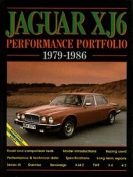 Image of Jaguar Xj6 Performance Portfolio 1979-1986 by R. M Clarke Paperback