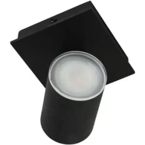 Image of Sienna Points Noirs Single Spotlight Matt Black IP44