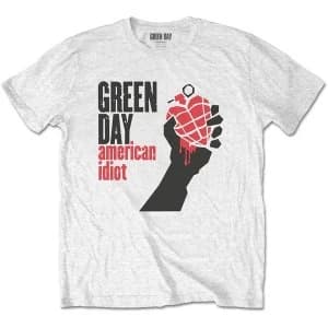 Image of Green Day - American Idiot Mens Small T-Shirt - White