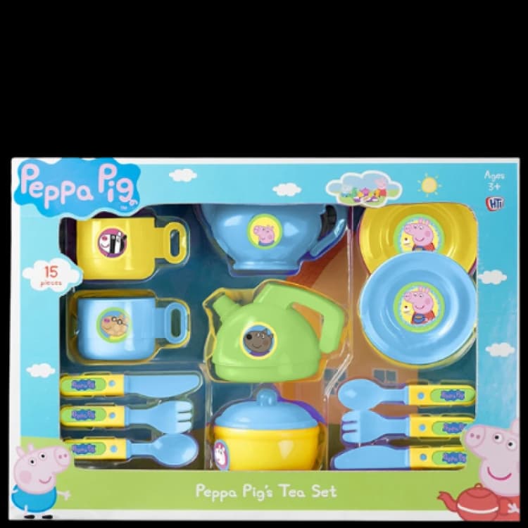 Image of Cuddly Pig Tea Set - 15 pieces Tea_15-1383493