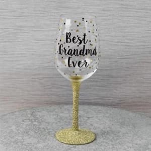 Image of Celebrations Wine Glass - Best Grandma Ever
