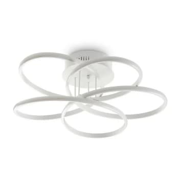 Image of Ideal Lux KAROL - Integrated LED Indoor Flush Ceiling Lamp White 4000K