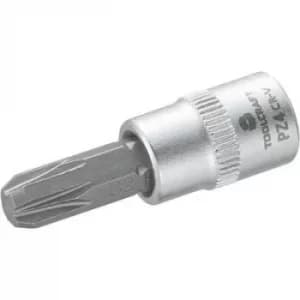 Image of TOOLCRAFT 816060 Pozidriv Bit PZ 4 1/4 (6.3 mm)