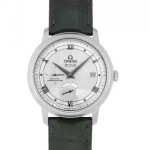 Image of De Ville Prestige Co-Axial Power Reserve 39.5mm Silver Dial Steel Mens Watch