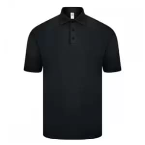 Image of Casual Classics Mens Original Tech Pique Polo Shirt (S) (Black)