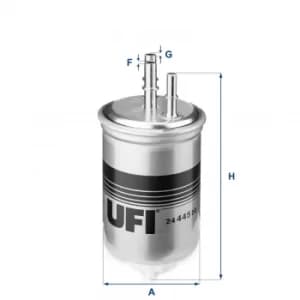 Image of 24.445.00 UFI Fuel Filter