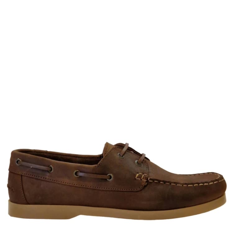 Image of Jack Wills Leather Boat Shoes - Brown Brown 7