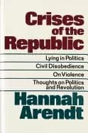 Image of crises of the republic lying in politics civil disobedience on violence tho