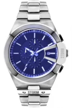Image of Mens STORM Vexitron Chronograph Watch VEXITRON-LAZER-Blue