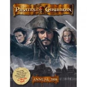 Image of pirates of the Caribbean Annual Hardback