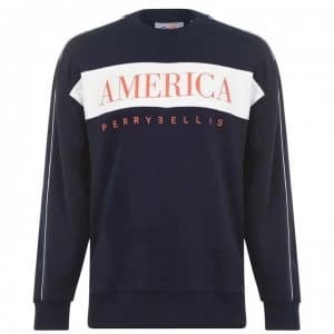 Image of Perry Ellis America Sweater - 405 Dk Sapphire