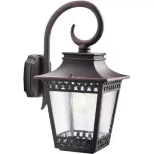 Image of Philips myGarden Hedge Wall Lantern 230V Rust - 154018616