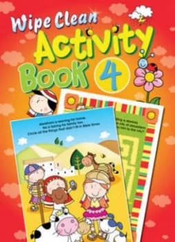 Image of Wipe Clean Activity Book 4 by Ms Juliet David Paperback