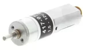 Image of RS PRO Brushed Geared DC Geared Motor, 0.394 W, 12 V, 20 Ncm, 27 rpm, 3mm Shaft Diameter