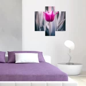 Image of 3MDF-049 Multicolor Decorative MDF Painting (3 Pieces)
