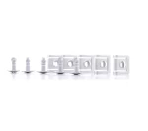 Image of ROMIX Fastening Element, engine cover 93000 AUDI,SKODA,A6 Avant (4F5, C6),A4 Avant (8E5, B6),A6 Avant (4B5, C5),A4 Limousine (8D2, B5)