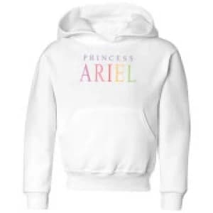 Image of Disney The Little Mermaid Princess Ariel Kids Hoodie - White - 9-10 Years