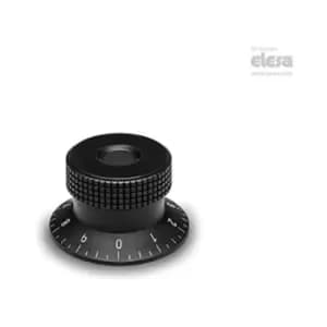 Image of Elesa - Knurled control knob-MBR.30 B-6+FGS-C4 Yellow