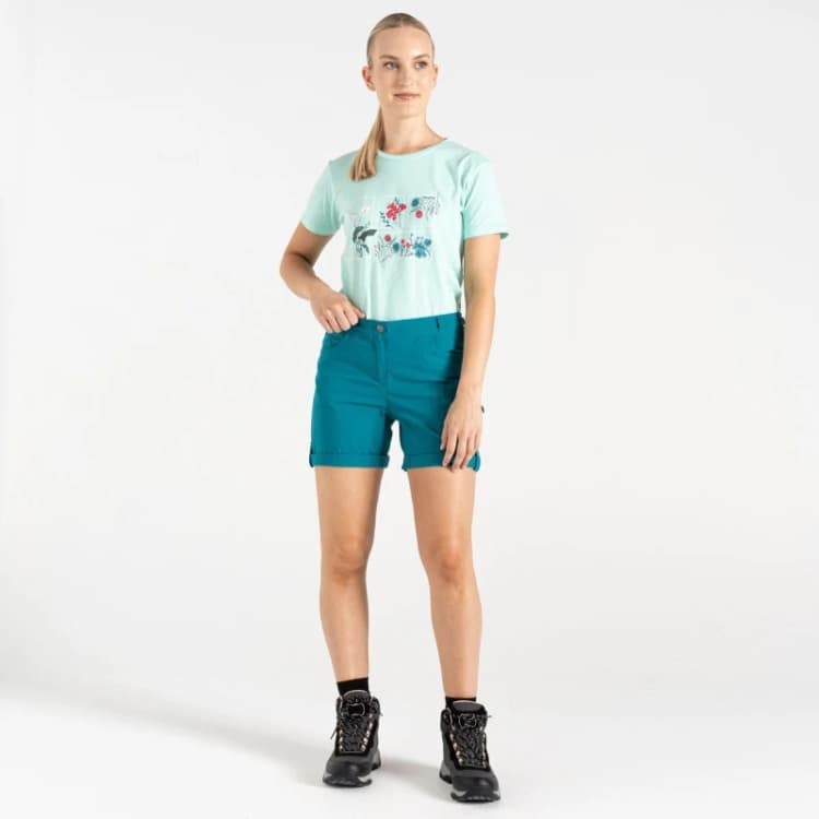 Image of Womens shorts Dare 2B Melodic II Vert Female 42
