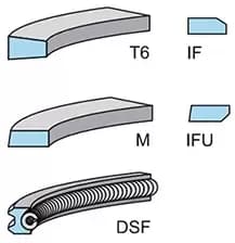 Image of Piston Ring Kit 800055810000 by Kolbenschmidt