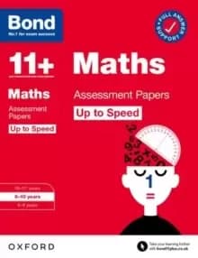 Image of Bond 11+: Bond 11+ Maths Up to Speed Assessment Papers with Answer Support 9-10 Years