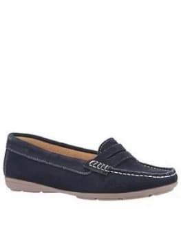 Image of Hush Puppies Margot Loafers - Navy, Size 8, Women