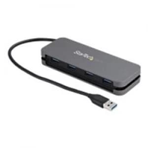 Image of StarTech.com 4 Port USB 3.0 Hub 5Gbps - 4x USB-A - USB Bus Powered USB