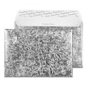 Image of Creative Holographic Coloured Envelopes C5 Peel & Seal 162 x 229mm Plain 140 gsm Galvanised Steel Pack of 10