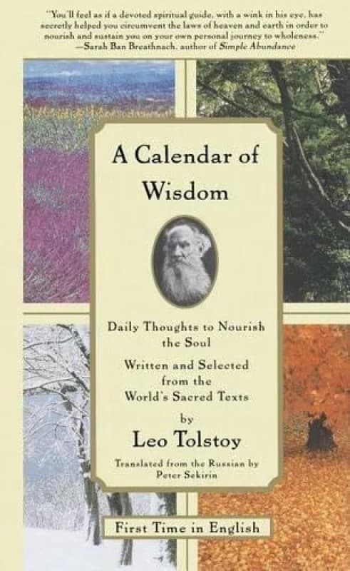Image of A Calendar of Wisdom by Leo Tolstoy and Peter Sekirin Book